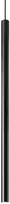 Ideal Lux 12W LED pakabinamas šviestuvas ULTRATHIN, juodas, 3000K, dimeriuojamas, 321813