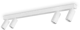Lubinis šviestuvas Ideal Lux Paviršinis šviestuvas PROFILO, GU10, baltas, 328188