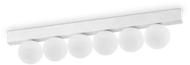 Lubinis šviestuvas Ideal Lux 18W LED paviršinis šviestuvas PING PONG, baltas, 3000K, 328256