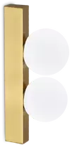 Sieninis šviestuvas Ideal Lux 6W LED paviršinis šviestuvas PING PONG, žalvario sp., 3000K, 328287