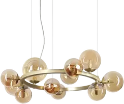 Ideal Lux Pakabinamas šviestuvas PERLAGE, G9, gintaro sp., 322773