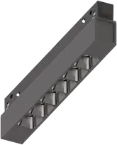Pakabinamas šviestuvas Ideal Lux 7W LED linijinis akcentinis šviestuvas į magnetines sistemas EGO, juodas, 4000K, 323596