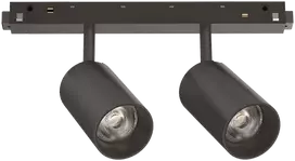 Pakabinamas šviestuvas Ideal Lux 16W LED akcentinis šviestuvas į magnetines sistemas EGO, juodas, 4000K, 321806