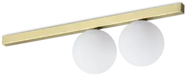 Lubinis šviestuvas Ideal Lux Sieninis/lubų šviestuvas BINOMIO, G9, žalvario sp., 328447