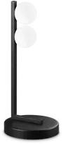 Ideal Lux 6W LED stalo šviestuvas PING PONG, juodas, 3000K, 313320