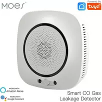 Moes Išmanus Wifi smalkių anglies monoksido CO jutiklis sirena TUYA 230V