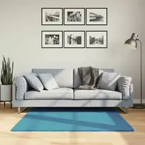 Kilimas OVIEDO, turkio spalvos, 120x120cm, trumpi šereliai