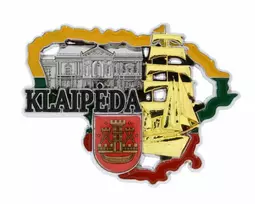 Metalinis magnetukas "Klaipėda"