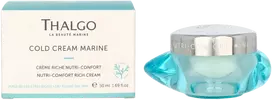 Thalgo Cold Kreminis Marine Nutri-Comfort Rich Kreminis maitinantis veido kremas labai sausai odai, 50 ml