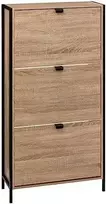 5five Simply Smart 55 ALIAJ batų spintelė, 3 skyriai, 63,2 x 24 x 122 cm