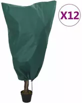 Uždangalai augalams su virvutėmis, 12vnt., 0,8x1,2m, 70g/m²