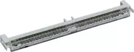 Hager laikiklis su PE / N 2x17 Voltų terminalais (VZ522)