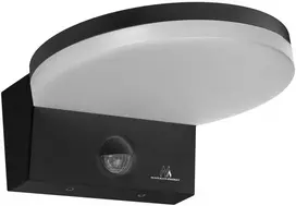 Pakabinamas šviestuvas Lampa „Maclean“ LED šviestuvas su judesio jutikliu, PIR judesio jutiklis, juodas, 15 W, IP65, 1560 lm, neutrali balta (4000 K) MCE344 B