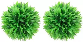 Dirbtiniai buksmedžio krūmai, 2vnt., 20cm, rutulio formos