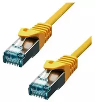 „ProXtend“ CAT6A S/FTP CU LSZH eterneto kabelis, geltonas, 75 cm, 0,75 m, Cat6a, S/FTP (S-STP), RJ-45, RJ-45, geltonas