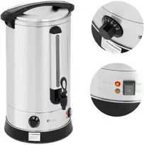 Virdulys Royal Catering Warnik karšto vandens šildytuvas dvisienis plienas 20.5L 2500W