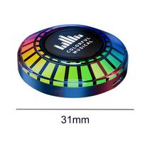 F8 Bone Conduction Bluetooth garsiakalbis mini garso dėžutė RGB Hifi stereo belaidis garsiakalbis LED atmosferos šviesos paėmimo ritmo lempa juoda