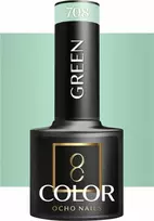 Activeshop Hibridinis nagų lakas Ocho Nails Žalias, 708 žalias, 5 g