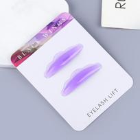 Lashlift padeliai blackwings 5 ​​Pairs Eyelash Perming Pad Silikoninis lipnus L violetinė
