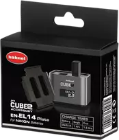 Hahnel Hähnel ProCUBE 2 Plokštė, skirta Nikon EN-EL14 Baterijos fotoaparato įkrovikliui