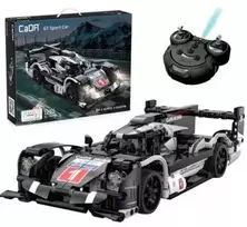 Klocki konstrukcyjne CaDA Zdalnie sterowane duże auto sportowe 31 cm Samochód GT Sport Car 427 dalys RC Światło LED Dual Mode