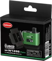 Hahnel Hähnel ProCUBE 2 Plokštė Fujifilm NP-W126 Baterijos fotoaparato įkroviklis