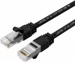 Lanview Lanview LV-UTP6A15B tinklo kabelis, juodas, 15 m, S/FTP (S-STP)
