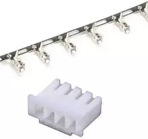 Oem Lizdas (korpusas) 4PIN - XH 3S - 10 vnt - Kištukas Akumuliatoriaus balanso jungtis 4 Kaiščiai