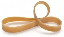 Oem Modeliavimo guma - Žiedas 160 mm x 10 mm - Su silikonu - Ruda