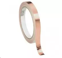 Oem EMI lipni varinė juosta 25mm x 1mb - skirta elektroniniams įrenginiams ekranuoti