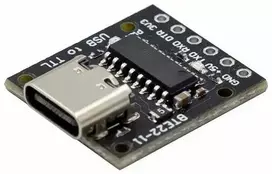 Oem C tipo USB nuoseklusis keitiklis į TTL UART 3.3V/5V - CH340E - alternatyvus modulis CH340G