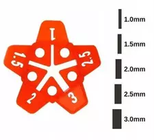 Oem Tarpiklis sujungimams 1-3mm - 50 vnt - Universalus tarpiklis plytelių išlyginimo sistemai.