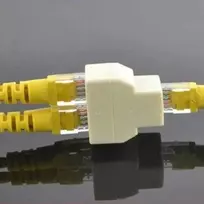 Oem RJ45 tinklo kabelio skirstytuvas – nuo 1 lizdo iki 2 RJ-45 lizdų