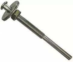 Oem 5 mm disko kotas - M6 sriegio adapteris - gręžtuvui, šlifuokliui, poliruokliui