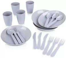 Vilde Rinkinys iškylų plastikiniai indeliai, 20 vnt.