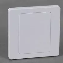 Oem Kištukinio lizdo dangtelis - lizdo kištukas su rėmeliu - 85x85mm - baltas