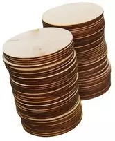Oem Apvali fanera 100x2mm - Drožybos ir dekupažo lenta -
