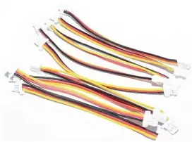 Oem Mikro JST lizdas su 200 mm laidu - du lizdai - 3 PIN žingsnis 1.25 - MCX - moteriškas