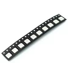 Oem LED diodu valdomas WS2812B 4pin - SMD 5050 - 10vnt - Skaitmeninis LED