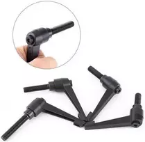 Oem M6 suspaudimo svirtis su 25 mm varžtu - reguliuojama rankena