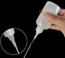 Oem ESD buteliukas 50ml - su aplikatoriumi - skysčiams dozuoti
