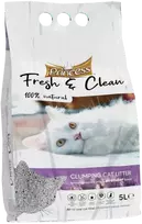 Kraikas katėms PRINCESS FRESH & CLEAN levandų aromato, 5 L