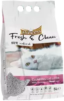 Kraikas katėms PRINCESS FRESH & CLEAN rožių aromato, 5 L