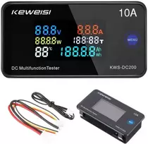 Ampermetras-voltmetras KWS-DC200 10A