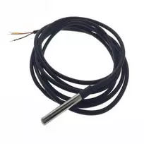 Oem Skaitmeninis temperatūros jutiklio klonas DS18B20 vandeniui atsparus kabelis 3mb - Arduino