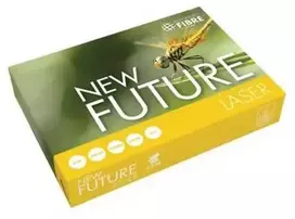 UPM Juodai baltas spausdinimo popierius New Future Lasertech, perforuotas, A4, 80 g, 500 lapų