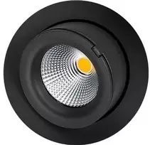 Sieninis šviestuvas SG Armaturen LED prožektorius 660 lm Junistar Exclusive 9 W 3000 K IP44, juodas