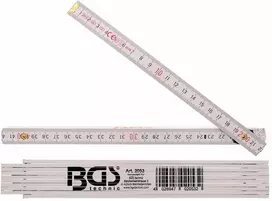 Bgs Technic Medinis sulankstomas metras | 2 m (2053)