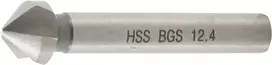 Bgs Technic Kūginis grąžtas/freza | HSS | DIN 335 C forma | Ø 12,4 mm (1997-4)
