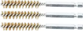 Bgs Technic Žalvariniai šepečiai vamzdeliams | 10 mm | 6,3 mm (1/4") | 3 vnt. (3078-10-M)